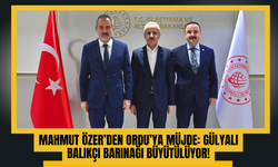 Mahmut Özer’den Ordu’ya Müjde: Gülyalı Balıkçı Barınağı Büyütülüyor!