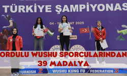 Ordulu Wushu Sporcularından 39 Madalya