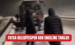 Fatsa Belediyespor Kar Engeline Takıldı!