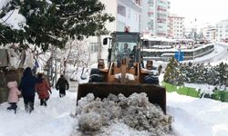 İlkadım’da karla mücadele devam ediyor