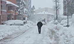 Kastamonu’da kar yağışı etkisini sürdürüyor