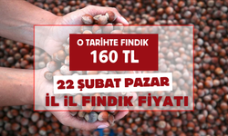 Fındık O Tarihte 160 TL! 22 Şubat Cumartesi Fındık Fiyatları...