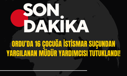 Ordu’da 16 Çocuğa İstismar Suçundan Yargılanan Müdür Yardımcısı Tutuklandı!