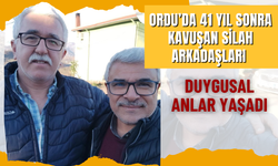 Ordu’da 41 Yıl Sonra Kavuşan Silah Arkadaşları Duygusal Anlar Yaşadı