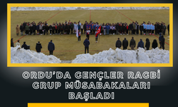 Ordu’da Gençler Ragbi Grup Müsabakaları Başladı