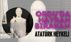 Ordu’da Hayran Bırakan Atatürk Heykeli