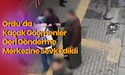 Ordu’da Kaçak Göçmenler Geri Gönderme Merkezine Sevk Edildi