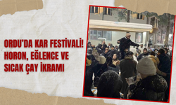 Ordu'da Kar Festivali! Horon, Eğlence ve Sıcak Çay İkramı