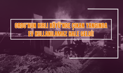 Ordu’nun Kırlı Köyü’nde Çıkan Yangında Ev Kullanılamaz Hale Geldi!