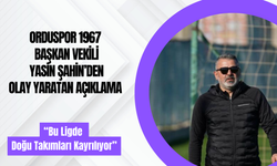 Orduspor 1967 Başkan Vekili Yasin Şahin’den Olay Yaratan Açıklama: “Bu Ligde Doğu Takımları Kayrılıyor”