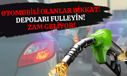 Sürücüler Dikkat! Motorine Gece Yarısı Zam Geliyor!