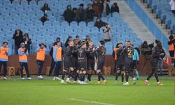 Trendyol Süper Lig: Trabzonspor: 2 - Gaziantep FK: 0 (İlk yarı)