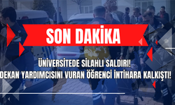 Üniversitede Silahlı Saldırı! Dekan Yardımcısını Vuran Öğrenci İntihara Kalkıştı!