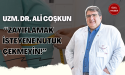 Uzman Dr. Ali Coşkun: “Zayıflamak isteyene nutuk çekmeyin!”