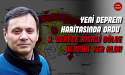 Yeni Deprem Haritasında Ordu 3. Derece Riskli Bölge Olarak Yer Aldı!