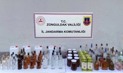 Zonguldak’ta jandarmadan sahte alkol operasyonu