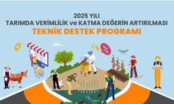 2025 yılı Tarımda Verimlilik ve Katma Değerin Artırılması Teknik Destek Programı başvuruya açıldı