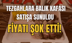 Tezgahlara Balık Kafası Satışa Sunuldu, Fiyatı Şok Etti!