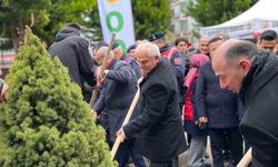 Giresun’da fidanlar toprakla buluştu