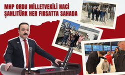 MHP ORDU MİLLETVEKİLİ NACİ ŞANLITÜRK HER FIRSATTA SAHADA