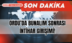 Ordu’da Bunalım Sonrası İntihar Girişimi!