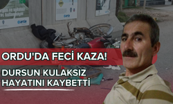 Ordu'da Feci Kaza! Dursun Kulaksız Hayatını Kaybetti!