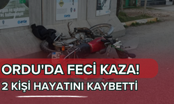 Ordu'da Feci Kaza! 2 Kişi Hayatını Kaybetti