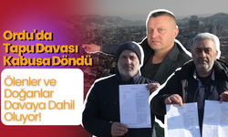 Ordu'da Tapu Davası Kabusa Döndü: Ölenler ve Doğanlar Davaya Dahil Oluyor!