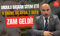 Ordulu Başkan Sitem Etti: O Ürüne Üç Ayda 7 Defa Zam Geldi!