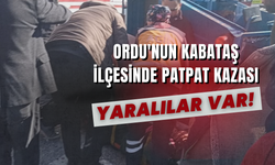 Ordu'nun Kabataş İlçesinde Patpat Kazası: Yaralılar Var