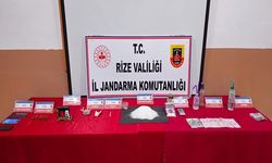 Rize’de uyuşturucu operasyonu : 1 kişi tutuklandı