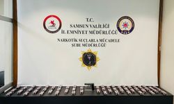 Samsun’da 4 bin 816 adet sentetik ecza ele geçirildi