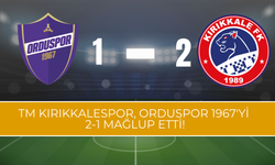 TM Kırıkkalespor, Orduspor 1967'yi 2-1 Mağlup Etti!