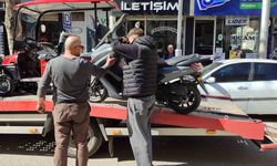 Zile’de tescilsiz ve plakasız motosikletlere sıkı denetim