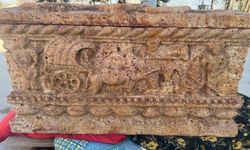Amasya’da Roma dönemine ait mini lahit ele geçirildi