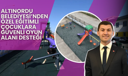 Altınordu Belediyesi’nden Özel Eğitimli Çocuklara Güvenli Oyun Alanı Desteği