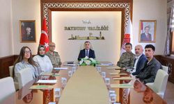 Bayburt’un Nisan ayı asayiş olayları değerlendirildi