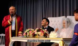 Nikah töreninde tebessüm ettiren anlar: Gelin "evet" dedi, memur "baskı var" diyerek kabul etmedi