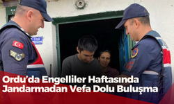 Ordu’da Engelliler Haftasında Jandarmadan Vefa Dolu Buluşma