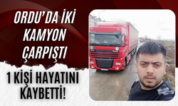 Ordu’da İki Kamyon Çarpıştı, 1 Kişi Hayatını Kaybetti