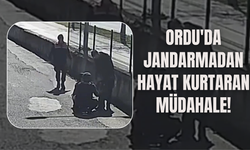 Ordu'da Jandarmadan Hayat Kurtaran Müdahale!