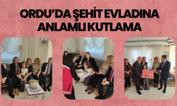 Ordu’da Şehit Evladına Anlamlı Kutlama
