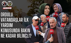 Ordulu Vatandaşlar İlk Yardım Konusunda Bakın Ne Kadar Bilinçli?
