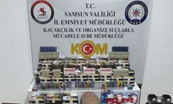 Samsun’da kaçak tütün mamulleri operasyonu