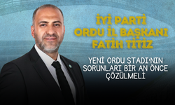 BAŞKAN TİTİZ; "YENİ ORDU STADI'NIN SORUNLARI BİR AN ÖNCE ÇÖZÜLMELİ"
