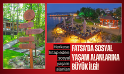 Fatsa’da Sosyal Yaşam Alanlarına Büyük İlgi!
