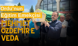 Ordu’nun Eğitim Emekçisi Mehmet Özdemir’e Veda