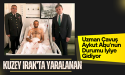 Kuzey Irak’ta Yaralanan Uzman Çavuş Aykut Abu’nun Durumu İyiye Gidiyor