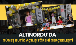 Altınordu’da Güneş Butik Açılış Töreni Gerçekleşti