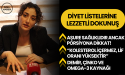 Aşure sağlıklıdır ancak porsiyona dikkat!